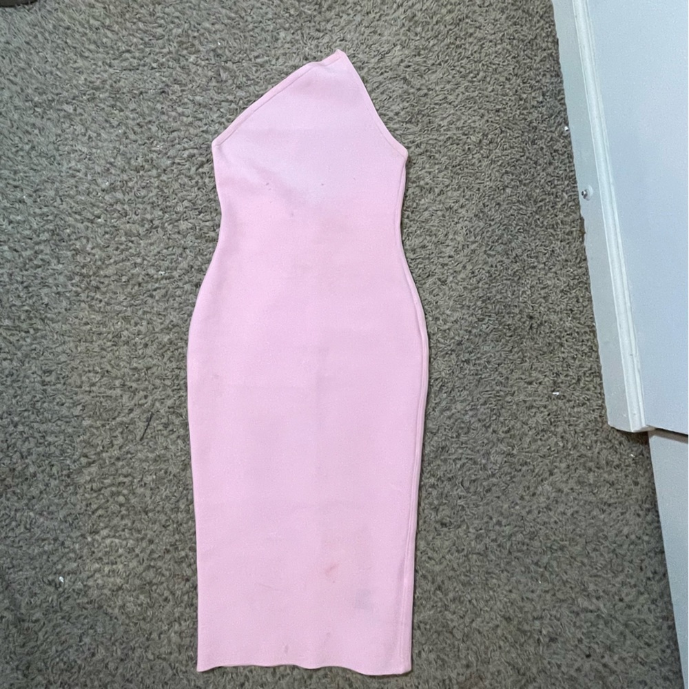 Pretty in Pink Bandage Dress